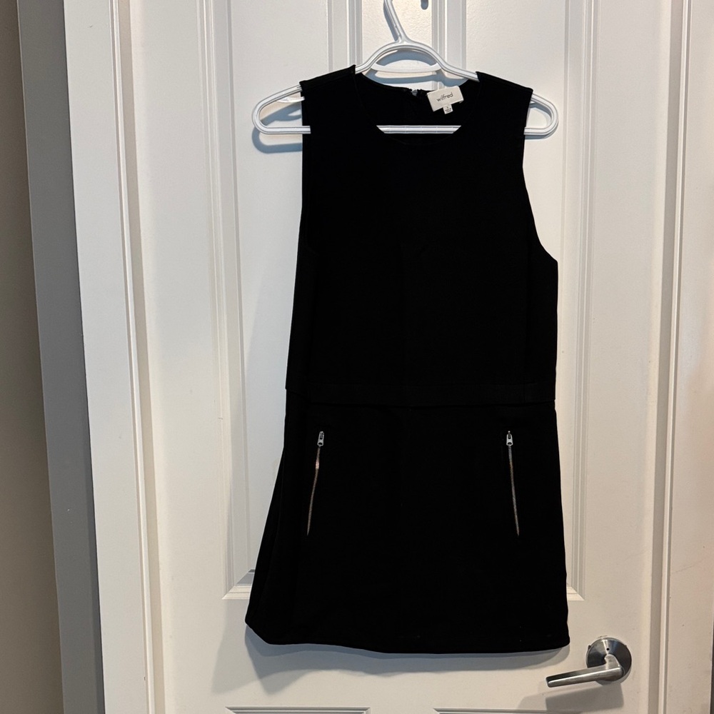 Wilfred Black Sleeveless Dress